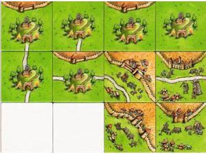    Carcassonne Cult, Siege, & Creativity Expansion