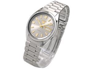 Seiko Mens 5 Automatic SNXS75K Silver Stainless Steel Automatic Watch 