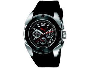    Puma Straps Crash Chronograph Black Dial Mens watch 