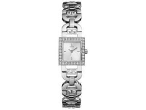   Womens U95162L1 Silver Stainless Steel Quartz Watch with Silver Dial