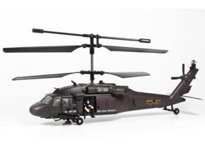    Black Hawk w/Army Dudes YD 919 Electric Gyro RC Remote 