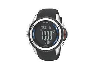    Pulsar Tech Gear Altimeter/Barometer Digital Black Dial 