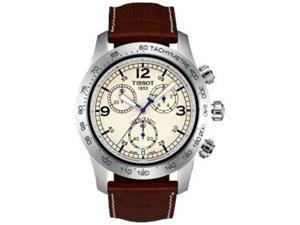    Tissot V8 Steel Chronograph Brown Mens Watch T36.1.316.72