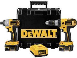    DeWALT 18V Compact Li Ion Hammerdrill/Impact Combo Kit