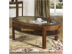    Fashion Trend Oval Cocktail Table   Living Room