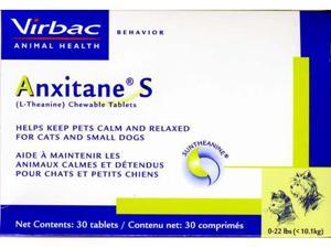 Anxitane S (L Theanine) Small Dog & Cat 50mg (30 ct)