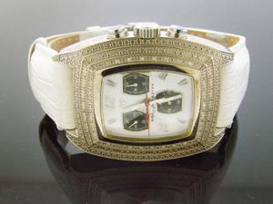 AQUA MASTER 2 TIMEZONE HEART STYLE 27 DIAMOND WHITE FACE