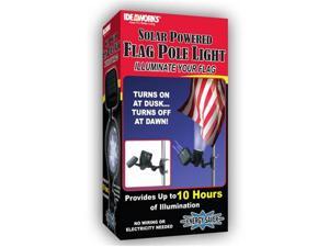    Ideaworks LED Solar Powered Portable Flag Pole Light