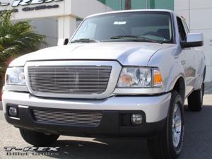 T REX 2006 2012 Ford Ranger XLT / FX4 Billet Grille Insert (21 Bars) (Requires cutting factory bars) POLISHED 20661