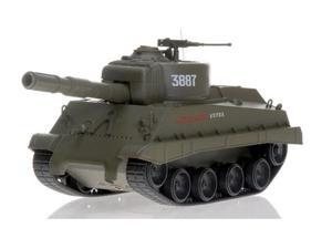    Mini Airsoft BB RC Remote Control Military Tank Green