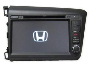 Honda Civic 2012+ OEM Replacement In Dash Double Din 8" LCD Touch Screen GPS Navigation Bluetooth CD/DVD Player Multimedia Radio