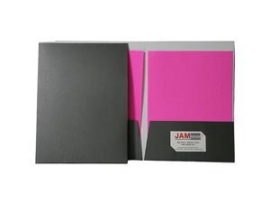 Slate (Dark Gray) Pinstripe 2 Pocket Presentation Folder (9x12)   100 folders per box