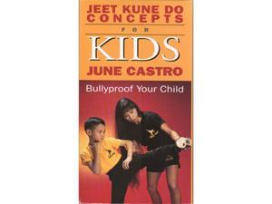 Jeet Kune Do Martial Arts Kids Children VHS  Video June Castro RARE! youth boys girls karate self defense bullyproof