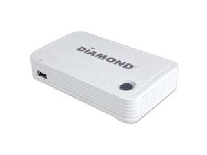 DIAMOND Wireless HD Display Adapter for Mobile and PC - Functions: Video Streaming, Video Decoding - USB - 1920 x 1080 - VGA - Audio Line Out - Linux, iOS, Android