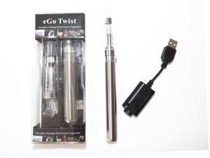 E Cig EGO C Twist 1100mAh Starter Kit CE5 Variable Voltage Vape Vaporizer Hookah Kit LIGHT GREEN