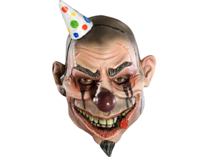 Mens Scary Evil Clown Adult Halloween Costume Mask