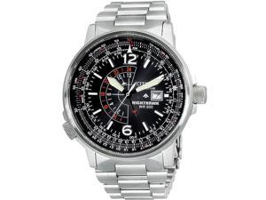 Citizen Nighthawk Eco Drive Pilot Mens Date SS - Newegg.com