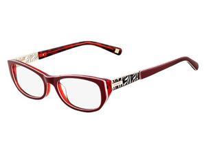 NINE WEST Eyeglasses NW5033 624 Red Leopard 50MM