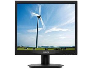 PHILIPS 17S4LSB Black 17" 5ms LED Backlight LCD Monitor