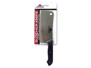 Butcher Knife Full Tang Heavy Duty Stainless Steel 9.6in Butchering Knife, Never Need To Sharpen, Use for Kitchen, Hunting Knife, Survival Knife, Sushi Knife (2)