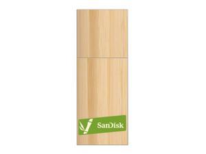 SanDisk 8GB Cruzer Bamboo USB Flash Drive (SDBAMBOO 008G B35S)