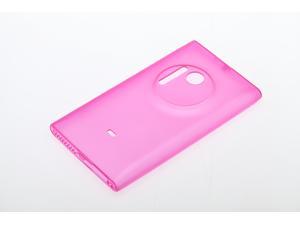 New Soft TPU Gel Silicone Bumper Shell Cover Skin Case for Nokia Lumia 1020 (Red)