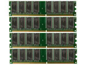 4GB (4x1GB) Memory Intel D865PERL PC-2700 DDR-333MHz (NON-ECC) DIMM 1845-PIN