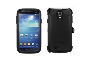 Otterbox Defender Series Case Cover For Samsung Galaxy S4 S IV I9500 GS4 Black w/ Holster 77 27434