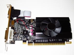 Video Graphics Card nVIDIA GeForce GT 610 Windows 8 7 Vista XP Linux PCI-E x16 VGA+HDMI+DVI 2GB