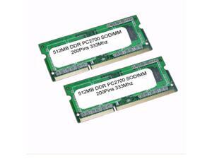 1GB 2*512MB  DDR 333Mhz PC2700  200Pin 2.5V NO-ECC IBM ThinkPad A31 R32 R40 T30 T40 X31 Memory