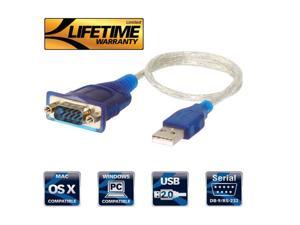 USB 2.0 to Serial (9 Pin) DB 9 RS 232 Converter Cable (CB DB9P) USB to RS232 USB COM 9 pin to serial conversion line