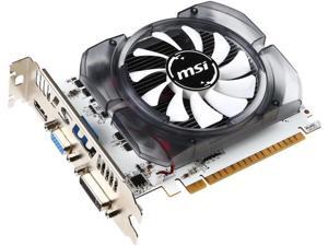 MSI GeForce GT 730 DirectX 12 N730-2GD3V3 2GB 128-Bit DDR3 PCI Express 2.0 x16 HDCP Ready ATX Video Card
