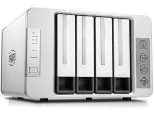 TERRAMASTER F4-210 4-Bay NAS 2GB RAM Quad Core Network Attached Storage Media Server Personal Private Cloud &#40;Diskless&#41;