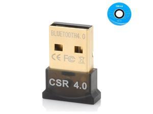 Bluetooth 4.0 Micro USB Dongle Receiver CSR 8510 Low Energy Micro Adapter for Raspberry Pi, Laptop, Computers