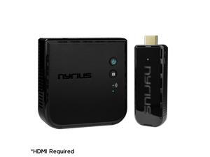 Nyrius ARIES Pro Wireless HDMI Transmitter & Receiver to Stream HD 1080p 3D Video From Laptop to HDTV/Projector (NPCS600)