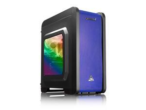 CybertronPC Gaming Desktop PC Rhodium AMD Ryzen 7 1800X 3.6GHz (8 Cores) 8GB DDR4 1TB HDD NVIDIA GeForce GTX 1050 2GB GDDR5 MS Windows 10 Home 64-Bit