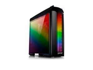 CybertronPC Gaming Desktop PC Rhodium AMD Ryzen 7 1700 3.0GHz (8 Cores) 16GB DDR4 1TB HDD NVIDIA GeForce GTX 1050 2GB GDDR5 MS Windows 10 Home 64-Bit
