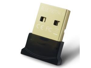 Bluetooth 4.0 Adapter, Wireless Bluetooth CSR 4.0 Dongle Adapter Compatible with Windows 10,8.1/8,7,Vista, XP, 32/64 Bit and Classic Bluetooth, Stereo Headset Compatible