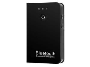 Multi Point Bluetooth Transmitter Sender Splitter 3.5mm Audio Music TV MP3