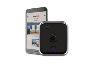 iseeBell Wi-Fi Enabled HD Video Doorbell Security Cam with Two-way Audio, Night Vision and App Control via iOS & Android devices, ...