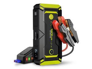 Tacklife T8 Pro 1200A Peak 18000mAh Water-Resistant Car Jump Starter with LCD Screen &#40;up to 7.5L Gas, 6L Diesel Engine&#41; car Battery Charger with LCD Screen, USB Quick Charge,  T8 Pro Green