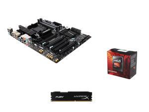 Shell Shocker Upgrade SuperCombo: AMD FX-8320 Vishera 8-Core 3.5 GHz CPU, GIGABYTE GA-990FXA-UD3 R5 ATX MB, HyperX ...