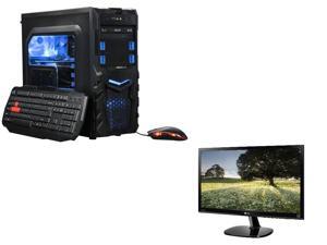 ABS Logic-Frigate Gaming Desktop ALI130 Intel i3-7100 (3.9 GHz) 8 GB DDR4 1 TB HDD  NVIDIA GTX 1050 2 GB Windows 10 Home ...