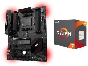 AMD RYZEN 7 1700X 8-Core 3.4 GHz (3.8 GHz Turbo) Socket AM4 95W YD170XBCAEWOF Desktop Processor, MSI X370 GAMING ...