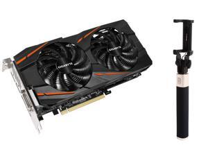 GIGABYTE Radeon RX 580 DirectX 12 GV-RX580GAMING-4GD 4GB 256-Bit GDDR5 PCI Express 3.0 x16 ATX Video Card, Huawei Black Selfie ...