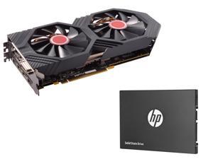 XFX Radeon RX 580 DirectX 12 RX-580P427D6 4GB 256-Bit DDR5 PCI Express 3.0 CrossFireX Support GTS XXX Edition Video Card ...