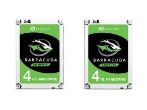 2 X Seagate BarraCuda ST4000DM004 4TB 256MB Cache SATA 6.0Gb/s 3.5