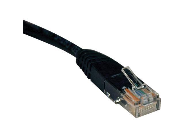 Tripp Lite 15 ft. Cat5e 350MHz Molded Cable (RJ45 M/M)   Black