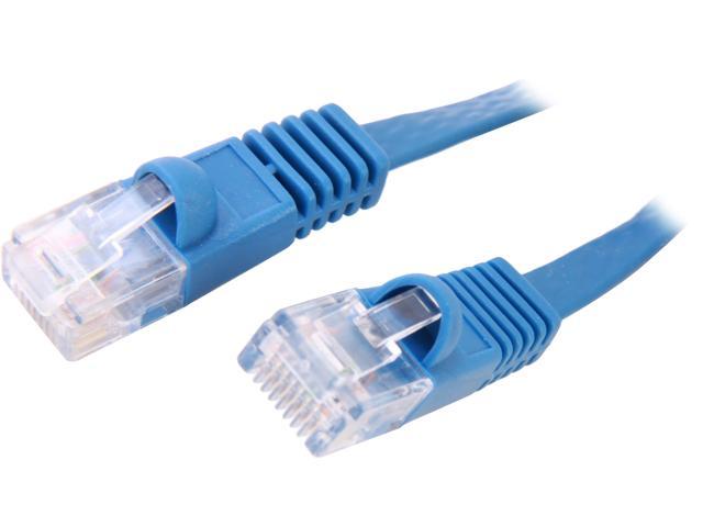 Coboc CY-CAT6-50-Blue 50 ft. Cat 6 Blue Color Network Ethernet Cables ...