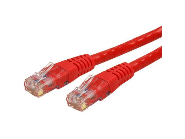 StarTech Patch cable   RJ 45 (M)   RJ 45 (M)  25 ft   ( CAT 6 )   ETL   Red